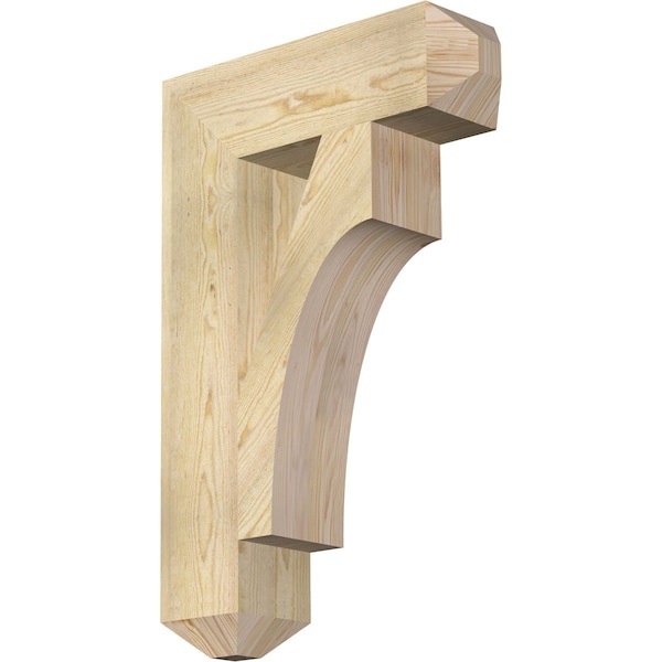 Ekena Millwork Westlake Craftsman Rough Sawn Bracket, Douglas Fir, 6"W x 22"D x 34"H BKT06X22X34WTL04RDF - main
